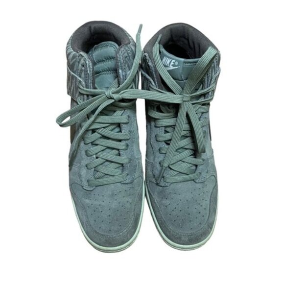 NIKE Dunk Sky-Hi Hidden Wedge Sneakers Shoes Women Size 7.5 - Picture 2 of 9